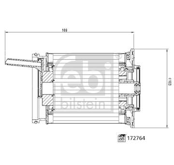 Palivový filtr FEBI BILSTEIN 172764