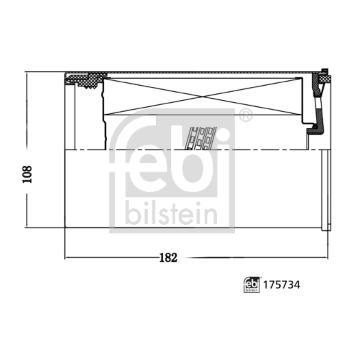 palivovy filtr FEBI BILSTEIN 175734