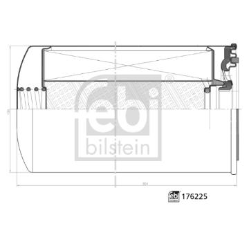 Palivový filtr FEBI BILSTEIN 176225