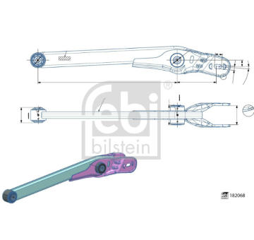 Řídicí páka, zavěšení kol FEBI BILSTEIN 182068