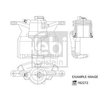 Brzdový třmen FEBI BILSTEIN 182272