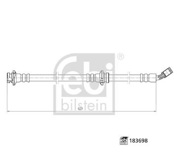 Brzdová hadice FEBI BILSTEIN 183698