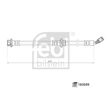 Brzdová hadice FEBI BILSTEIN 183699