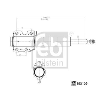 Tlumič pérování FEBI BILSTEIN 193109