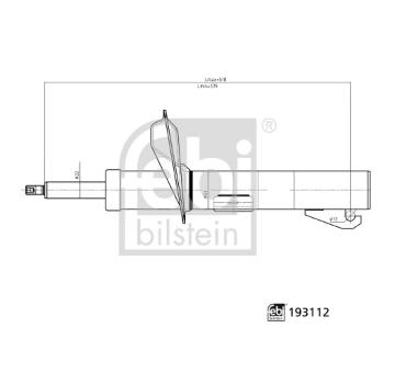 Tlumič pérování FEBI BILSTEIN 193112