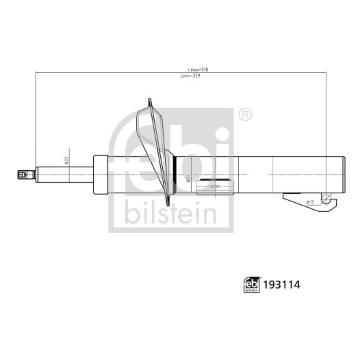 Tlumič pérování FEBI BILSTEIN 193114