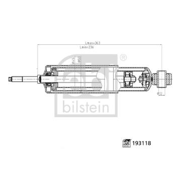 Tlumič pérování FEBI BILSTEIN 193118