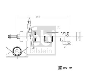 Tlumič pérování FEBI BILSTEIN 193149