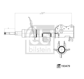 Tlumič pérování FEBI BILSTEIN 193479