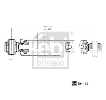 Tlumič pérování FEBI BILSTEIN 194153