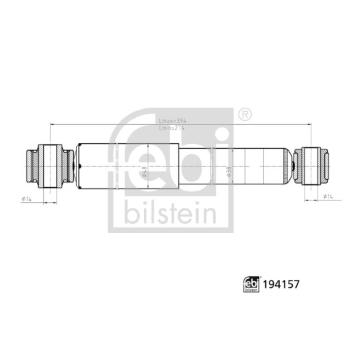 Tlumič pérování FEBI BILSTEIN 194157