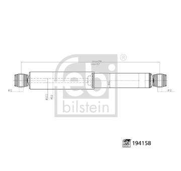 Tlumič pérování FEBI BILSTEIN 194158