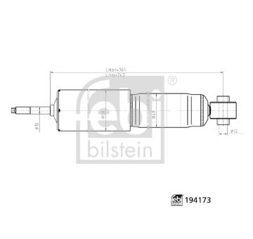 Tlumič pérování FEBI BILSTEIN 194173