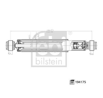 Tlumič pérování FEBI BILSTEIN 194175