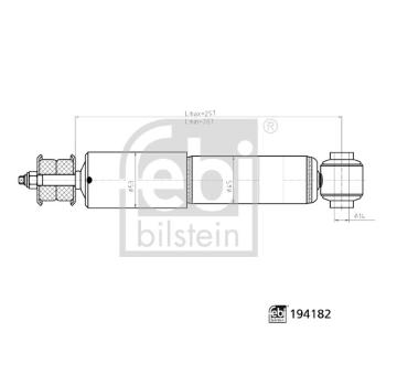 Tlumič pérování FEBI BILSTEIN 194182