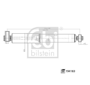 Tlumič pérování FEBI BILSTEIN 194183