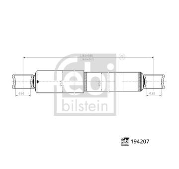 Tlumič pérování FEBI BILSTEIN 194207