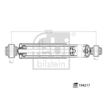 Tlumič pérování FEBI BILSTEIN 194217