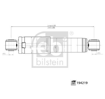 Tlumič pérování FEBI BILSTEIN 194219