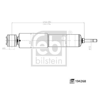 Tlumič pérování FEBI BILSTEIN 194268