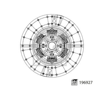 Spojková lamela FEBI BILSTEIN 196927