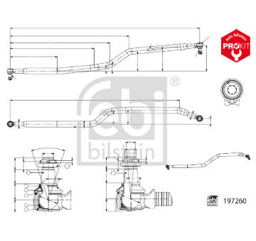 Tiahlo riadenia FEBI BILSTEIN 197260
