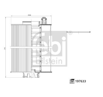 Olejový filter FEBI BILSTEIN 197633