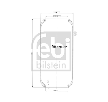 Mech, pneumaticke odpruzeni FEBI BILSTEIN 20921