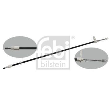 Tažné lanko, parkovací brzda FEBI BILSTEIN 34907