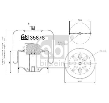 Mech, pneumaticke odpruzeni FEBI BILSTEIN 35878