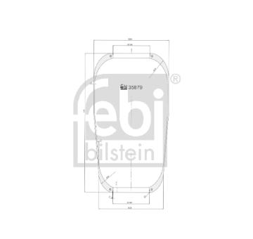 Mech, pneumaticke odpruzeni FEBI BILSTEIN 35879