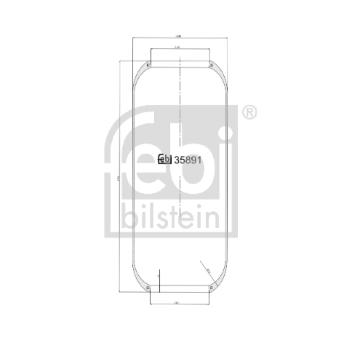 Mech, pneumaticke odpruzeni FEBI BILSTEIN 35891