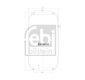 Mech, pneumaticke odpruzeni FEBI BILSTEIN 38633