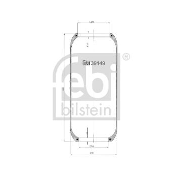 Mech, pneumaticke odpruzeni FEBI BILSTEIN 39149