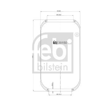 Mech, pneumaticke odpruzeni FEBI BILSTEIN 39150