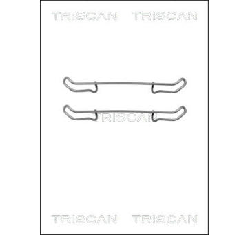 Sada prislusenstvi, oblozeni kotoucove brzdy TRISCAN 8105 101508