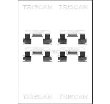 Sada prislusenstvi, oblozeni kotoucove brzdy TRISCAN 8105 131633