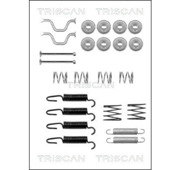 Sada prislusenstvi, parkovaci brzdove celisti TRISCAN 8105 132590