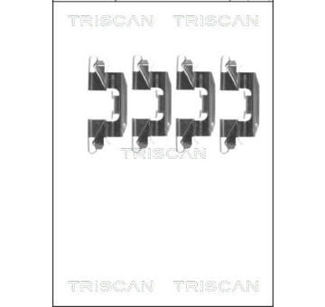 Sada prislusenstvi, oblozeni kotoucove brzdy TRISCAN 8105 141598