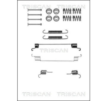 Sada příslušenství, brzdové čelisti TRISCAN 8105 152540