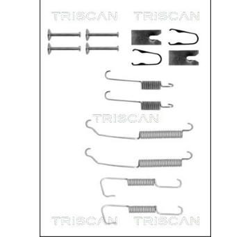 Sada příslušenství, brzdové čelisti TRISCAN 8105 232559