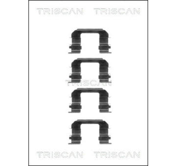 Sada prislusenstvi, oblozeni kotoucove brzdy TRISCAN 8105 241604