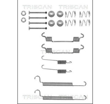 Sada příslušenství, brzdové čelisti TRISCAN 8105 242569