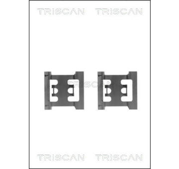 Sada prislusenstvi, oblozeni kotoucove brzdy TRISCAN 8105 271537