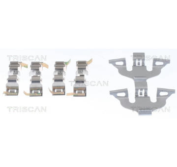 Sada prislusenstvi, oblozeni kotoucove brzdy TRISCAN 8105 291622