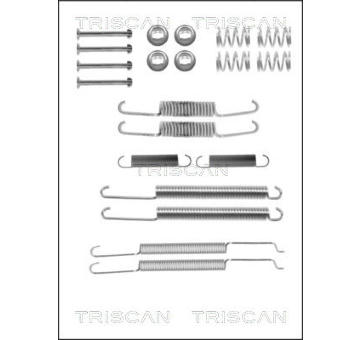Sada příslušenství, brzdové čelisti TRISCAN 8105 292574