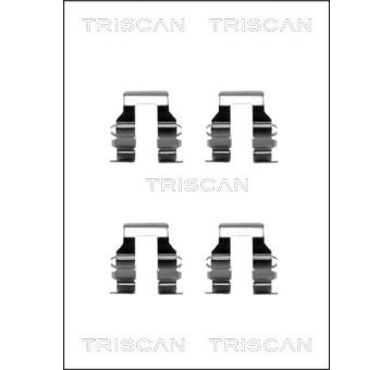 Sada prislusenstvi, oblozeni kotoucove brzdy TRISCAN 8105 421587