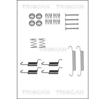 Sada prislusenstvi, parkovaci brzdove celisti TRISCAN 8105 432588