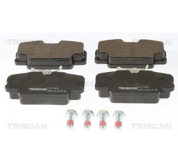 Sada brzdových destiček, kotoučová brzda TRISCAN 8110 10098