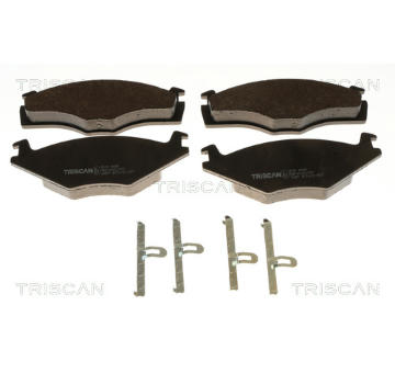 Sada brzdových destiček, kotoučová brzda TRISCAN 8110 10105